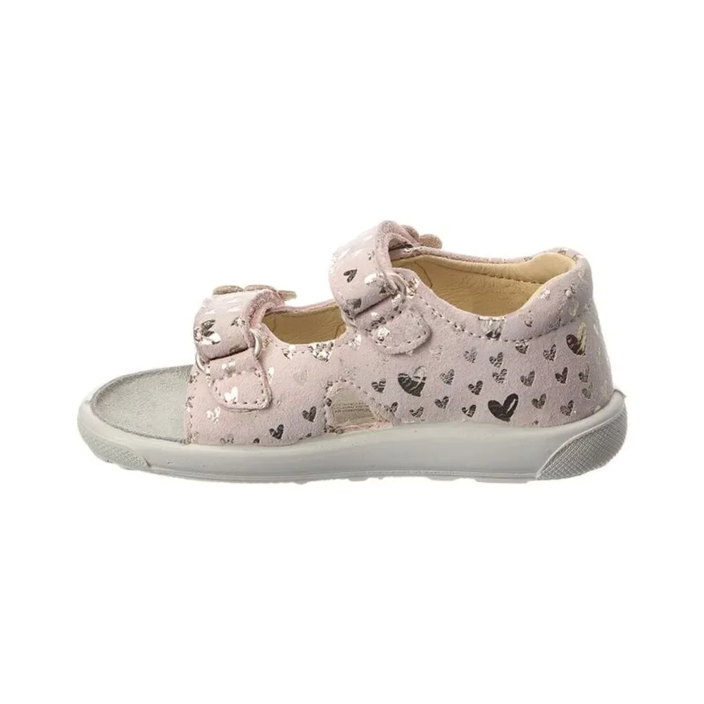 Naturino August 3 Suede Sandal, Pink